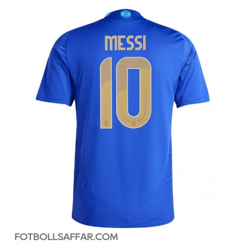 Argentina Lionel Messi #10 Bortatröja Copa America 2024 Kortärmad